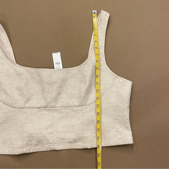 Banana Republic Linen Blend Crop Size 18 New With Tag - Picture 10 of 10